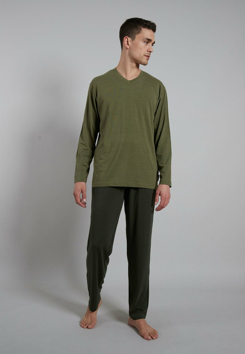 Ceceba Nachtwäsche Set - grün mittel uni