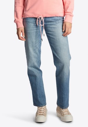 DETAILS - Jean droit - denim blue