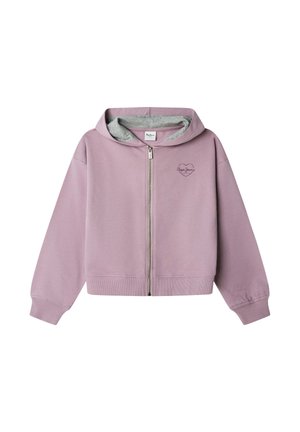 Zip-up sweatshirt - light orchid purple