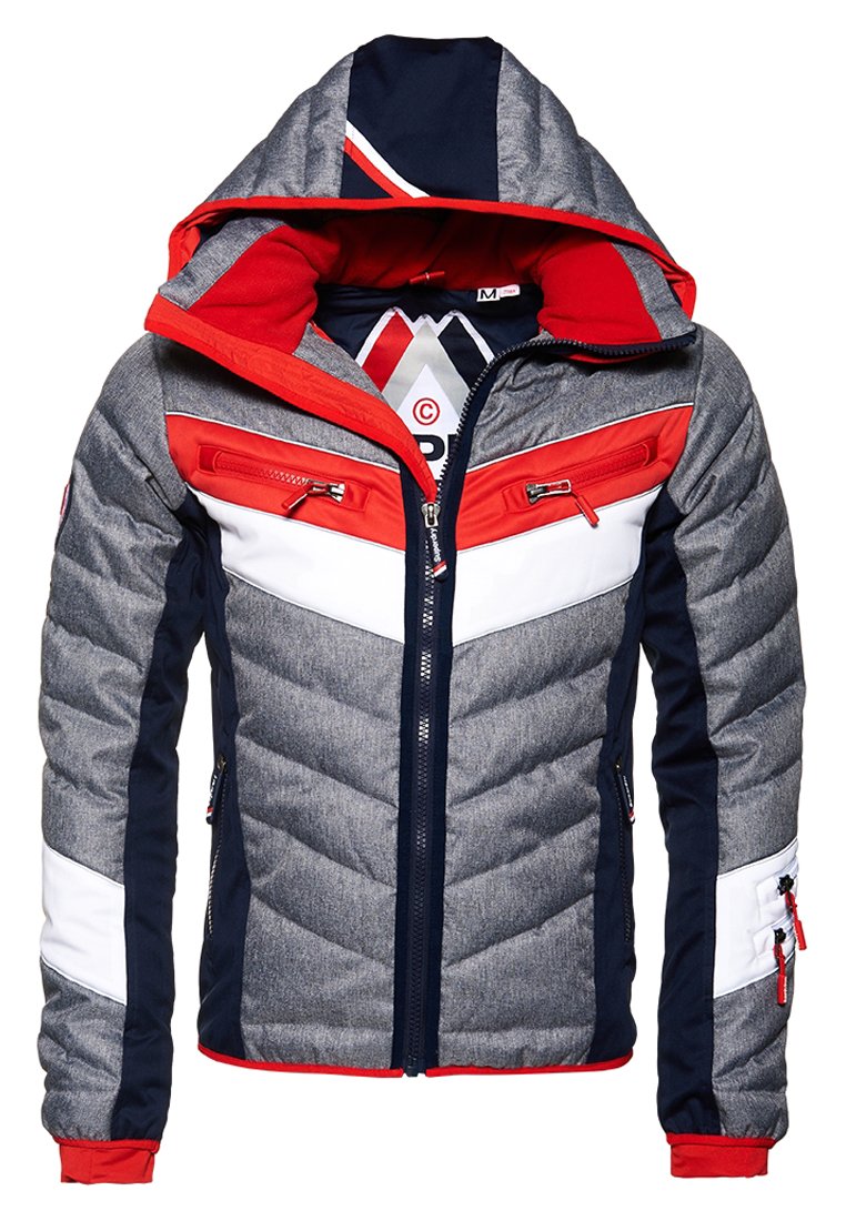 Superdry SCUBA SLOPESTYLE FUJI JAS MET CAPUCHON Ski jas Superdry SCUBA SLOPESTYLE FUJI JAS MET CAPUCHON Ski jas
