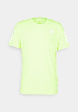adidas Performance, OWN THE RUN - Camiseta estampada - lucid lemon