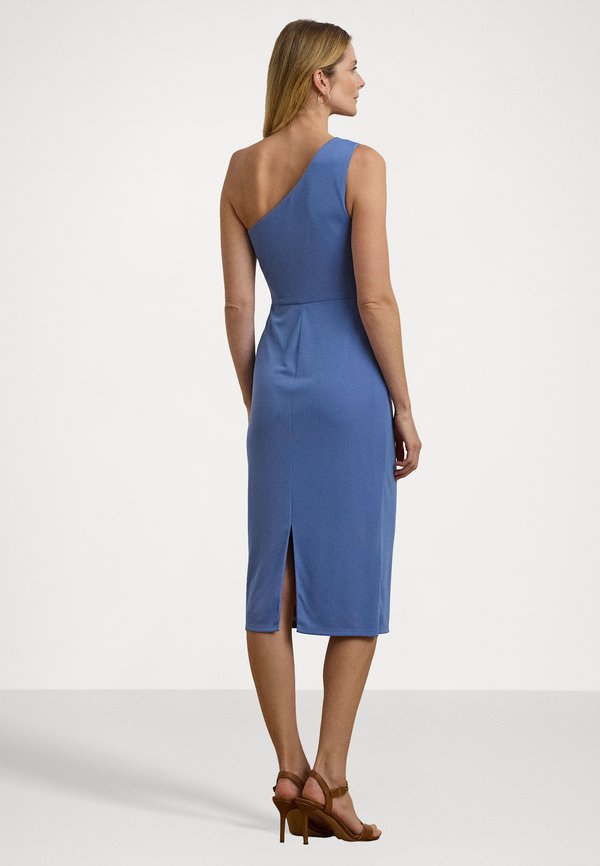 JERSEY ONE SHOULDER COCKTAIL DRESS - Jersey dress - soft lazuli4