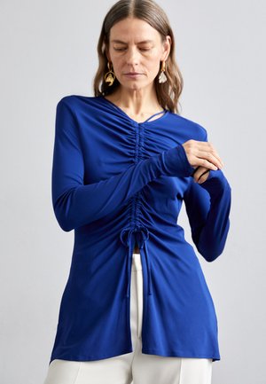 Proenza Schouler White Label LONG SLEEVE - Langærmet T-shirt - blueberry