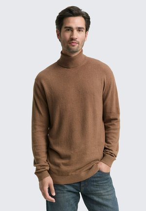 Trui - dark taupe melange