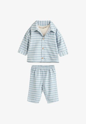 Next 3 PIECE SET REGULAR FIT - Basic póló - blue harlequin