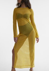 SOMETHINGNEW - CHRISSY MAXI DRESS  - Maxikleid - spicy mustard Thumbnail-Bild 1