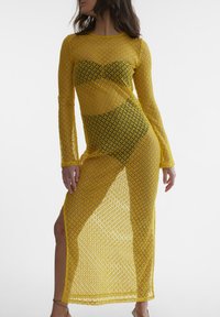 CHRISSY MAXI DRESS  - Dolga obleka - spicy mustard