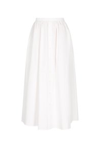 A-snit nederdel - white