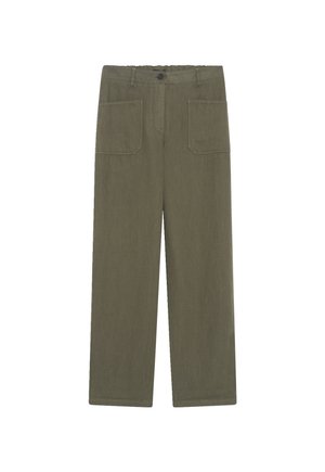 Caroll, CAROLL CAROLL; FRENCH BRAND; FASHION; ELEGANT; MODERN HOCHGESCHNITTENE HOSE PYGMALION - Straight leg jeans - vert kaki