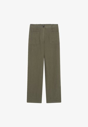 Caroll, CAROLL CAROLL; FRENCH BRAND; FASHION; ELEGANT; MODERN HOCHGESCHNITTENE HOSE PYGMALION - Jeans a sigaretta - vert kaki
