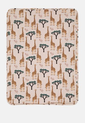 BABY GIRAFFE BLANKET UNISEX - Babyfilt - orange