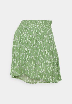 MLCARLIN SKIRT - Spódnica mini - turf green/golden apricot