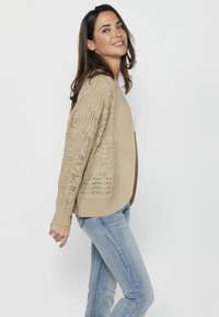 Koroshi Strickjacke - beige