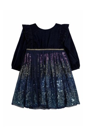 RAINBOW SEQUIN - REGULAR FIT - Koktailové šaty/večierkové šaty - navy blue