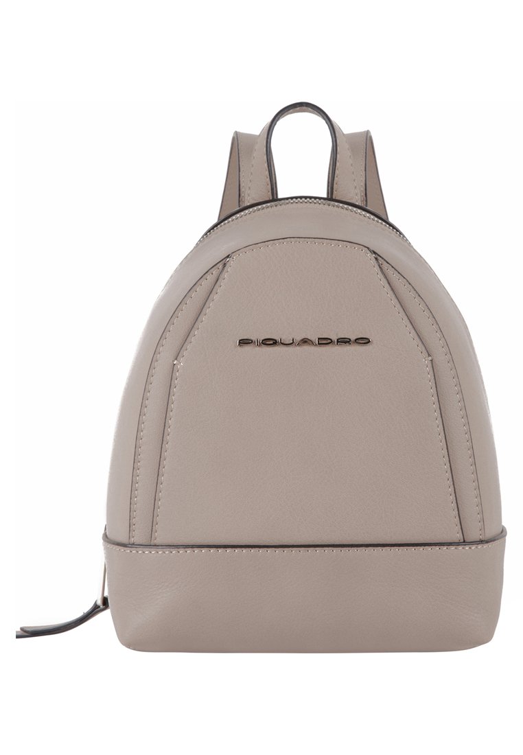 Piquadro Muse Borsa Pilota 18cm - Borsello Uomo Donna In Pelle Beige