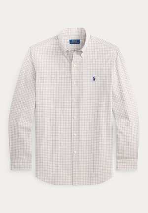 Polo Ralph Lauren, CUSTOM FIT STRETCH POPLIN SHIRT - Chemise - 7353c white clssc camel multi