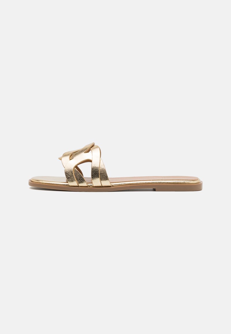 Anna Field - Mules - gold, Enlarge