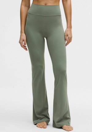 GROOVE NULU� HIGH-RISE FLARED REGULAR - Legíny - willow leaf
