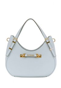 Guess LEFIA SMALL - Geantă de mână - taubenblau