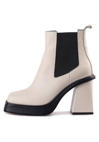 Cesare Gaspari Botines con plataforma - beige