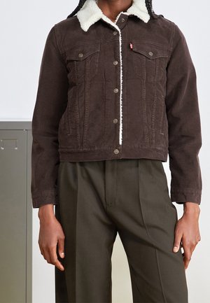 Veste en jean - dark brown