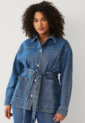 Ellos Plus collection FAUSTGÜRTEL - Spijkerjas - mittelblau
