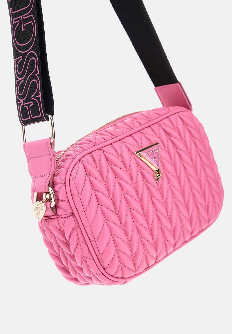 Guess Crossbody Guess Pink Quilted Bag Guess QUILTED Cross
