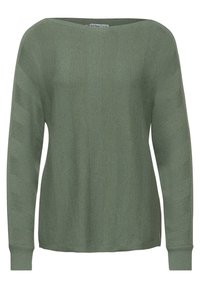 Street One Stickad tröja - green