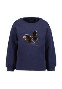 Blue Seven MIT WENDEPAILLETTEN - Felpa - blau