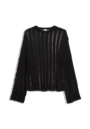 Bershka, Maglione - black