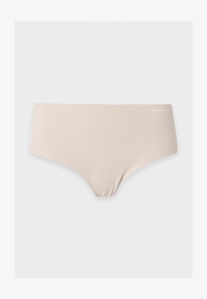 Calvin Klein Underwear, HIPSTER - INVISIBLES MICROFIBE, beżowy