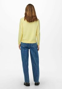 ONLY ONLLESLY KINGS NOOS - Trui - pastel yellow