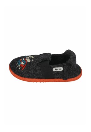 Nanga, NANGA KINDER HAUSSCHUHE SCHURWOLLE SUPER HERO 2.0 DUNKELGRAU UNISEX - Slippers - dunkelgrau
