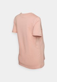 Pieces Maternity PMRIA FOLD UP SOLID TEE  - T-shirt básica - misty rose