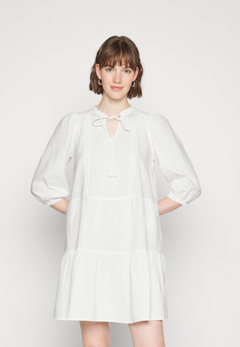 Damen Freizeitkleider | Vero Moda Tall VMPRETTY Freizeitkleid snow white/weiß - NJ99817 Damen Freizeitkleider | Vero Moda Tall VMPRETTY Freizeitkleid snow white/weiß - NJ99817