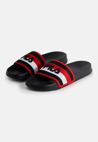 Fila MORRO BAY STRIPES - Matalakantaiset pistokkaat - black