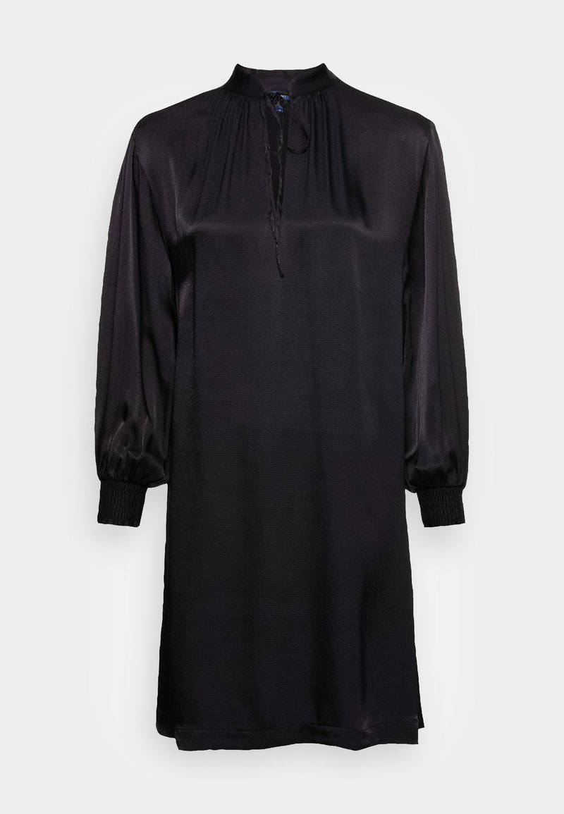 GANT STAND COLLAR DRESS Vapaa ajan Mekko Ebony Black musta Zalando fi gant-stand-collar-dress-vapaa-ajan-mekko-ebony-black-musta-zalando-fi