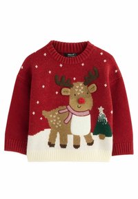 Non sélectionné, bright red reindeer