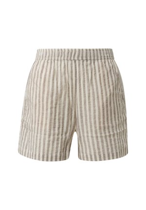 QS, HOSE - Shorts - dunkelbraun