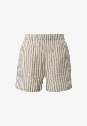 QS, HOSE - Shorts - dunkelbraun