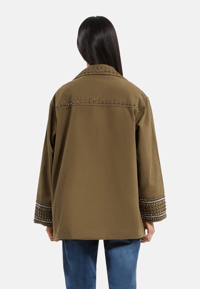 The Kooples Abrigo corto - kaki