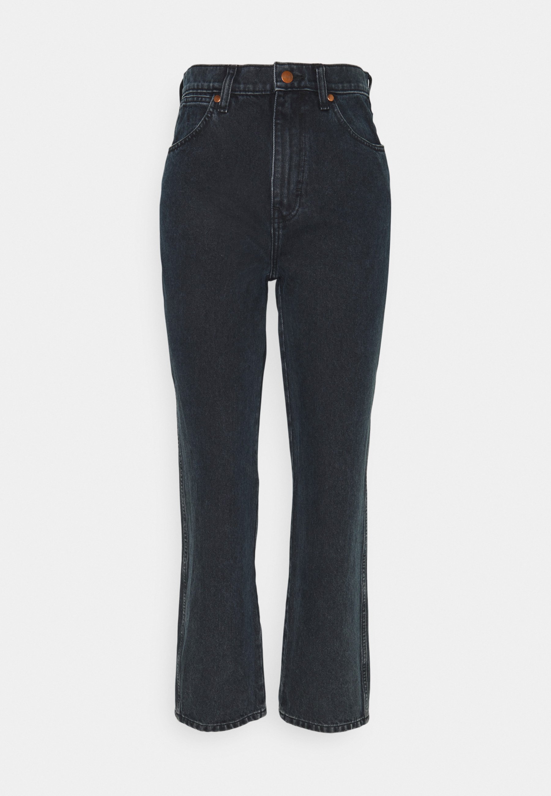 Wrangler WILD WEST - Tiesaus kirpimo džinsai - silver springs/pilkų džinsų  - Zalando.lt