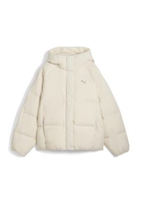 Puma PUFFER MIT KAPUZE - Doudoune - alpine snow/blanc - ZALANDO.FR