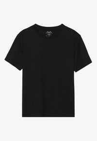 Yourturn Kids 2 PACK UNISEX - Pamata T-krekls - black/brown