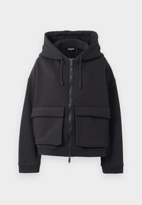 BALOON CARGO HOODIE - Camisola com fecho - black