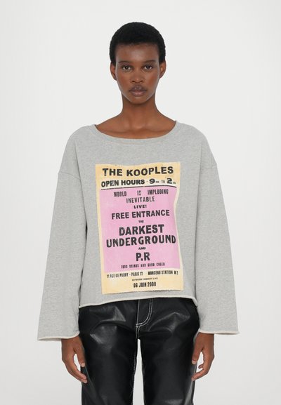 The Kooples Bluză de molton - grey