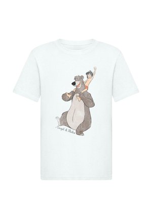 JUNGLE BOOK - MOWGLI AND BALOO - T-shirts med print - white