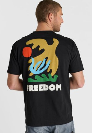 Le Temps Des Cerises, TEE-SHIRT SASTRE - T-shirt print - noir