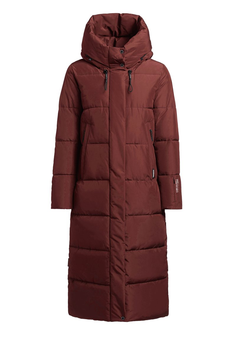 khujo Wintermantel bordeauxrood