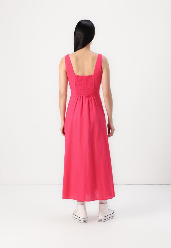SQUARE NECK MAXI  - Maxi dress - raspberry4